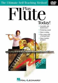 DVD Play Flute Today! DVD: The Ultimate Self-Teaching Method! Book