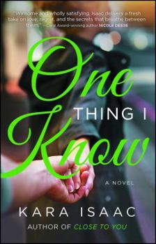 Paperback One Thing I Know Book