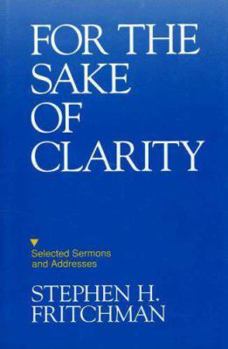 Hardcover For the Sake of Clarity Book