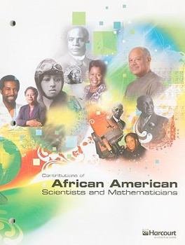 Paperback Contributions of African American Scientists and Mathematicians Book