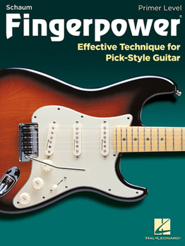 Paperback Fingerpower - Primer Level: Effective Technique for Pick-Style Guitar Book
