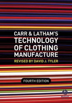 Paperback Carr and Latham's Technology of Clothing Manufacture Book