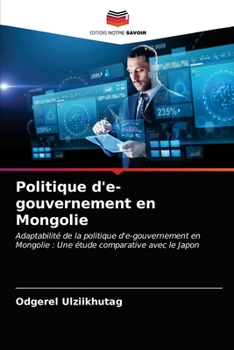 Paperback Politique d'e-gouvernement en Mongolie [French] Book
