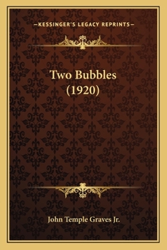 Paperback Two Bubbles (1920) Book