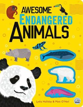 Hardcover Gemini AWESOME ENDANGERED ANIMALS. Book