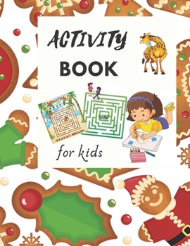 Paperback activity book: activity for kids, fun games Book