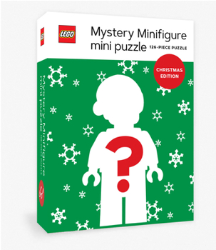 Misc. Lego Mystery Minifigure Mini Puzzle (Christmas Edition Green): 126-Piece Puzzle Book