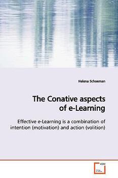 Paperback The Conative aspects of e-Learning Book
