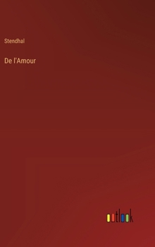 Hardcover De l'Amour [French] Book