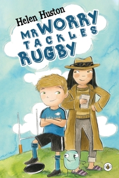 Paperback Mr Worry Tackles Rugby Book