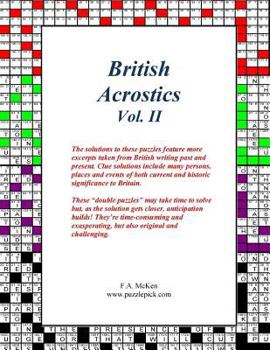 Paperback British Acrostics Vol. II Book