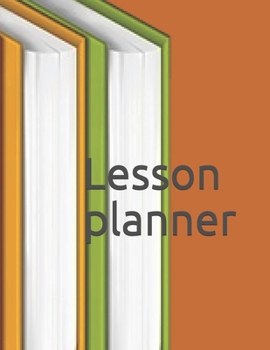 Paperback Lesson planner Book