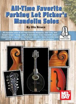 Paperback All-Time Favorite Parking Lot Picker's Mandolin Solos Book