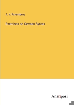 Paperback Exercises on German Syntax Book