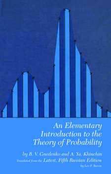 Paperback An Elementary Introduction to the Theory of Probability Book