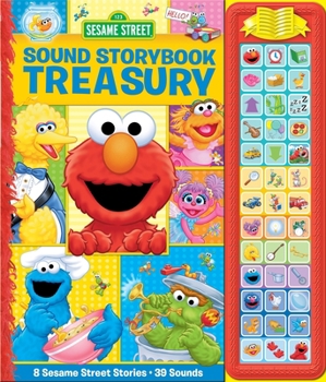 Hardcover Sesame Street: Sound Storybook Treasury [With Battery] Book