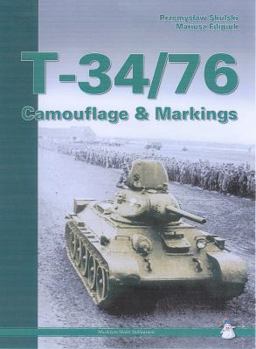 Paperback The T-34/76 Tank: Camouflage & Markings Book