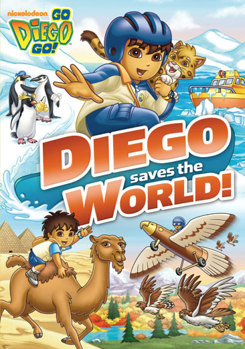 DVD Go Diego Go: Diego Saves the World! Book