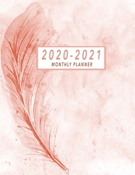 2020-2021 Monthly Planner: 2 Year Jan 2020 - Dec 2021 Daily Weekly And Monthly Planner With Holidays, 24-Month Calendar 2 Year Monthly Planner ... Appointment Notebook Agenda With Holidays)