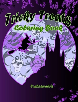Paperback Tricky Treats Coloring Book