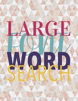 Large Font Wordsearch: Jumbo Word Search For Seniors | Word Search Books For Grandma | Word Search Jumbo Print For Adults | Family Wordsearch Jumbo | ... Word Search Books For Adults Large Print