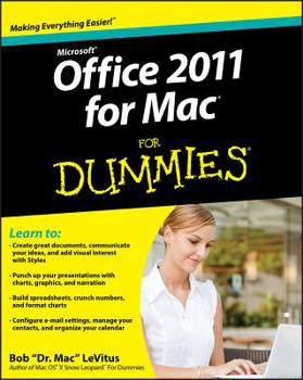 Paperback Office 2011 for Mac for Dummies Book