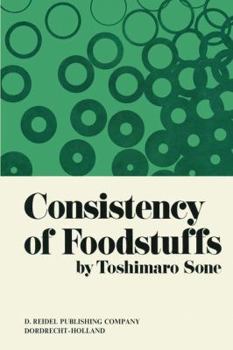 Paperback Consistency of Foodstuffs Book