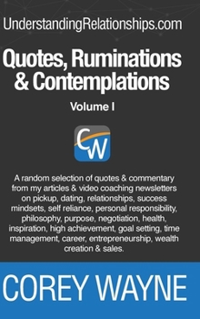 Hardcover Quotes, Ruminations & Contemplations Book