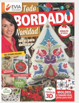 Paperback Todo Bordado 7: Navidad [Spanish] Book