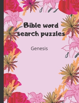 Paperback Bible word search puzzles: Genesis Book