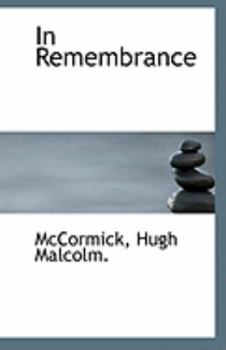 Paperback In Remembrance Book