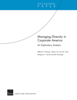 Paperback Managing Diversity in Corporate America: An Exploratory Analysis Book