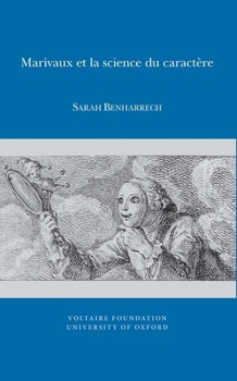 Paperback Marivaux Et La Science Du Caractère [French] Book