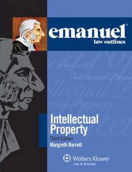 Paperback Emanuel Law Outlines for Intellectual Property Book