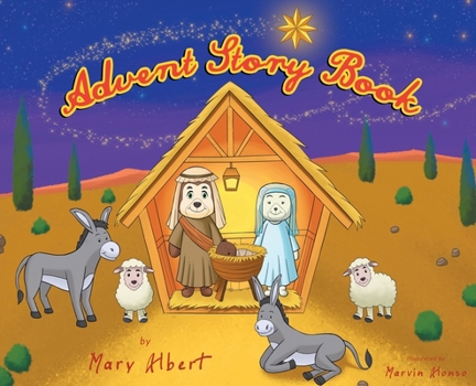 Hardcover Advent Story Book