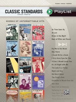 Paperback Classic Standards: Sheet Music Playlist Series Book