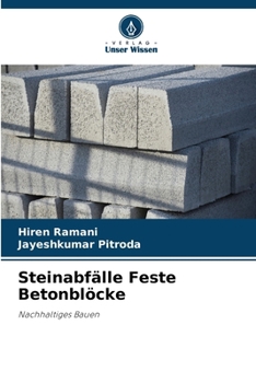 Paperback Steinabfälle Feste Betonblöcke [German] Book