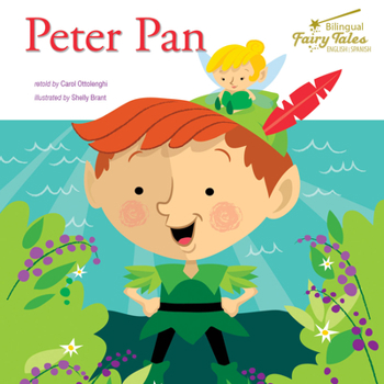 Hardcover Bilingual Fairy Tales Peter Pan [Spanish] Book