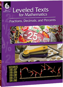 Paperback Leveled Texts for Mathematics: Fractions, Decimals, and Percents [With CDROM] Book