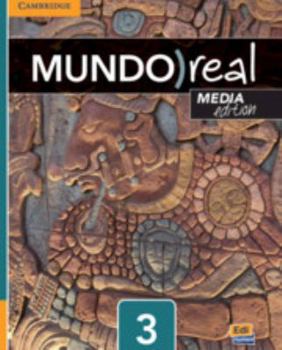Paperback Mundo Real Media Edition Level 3 Student's Book Plus 1-Year Eleteca Access [With Access Code] [Spanish] Book
