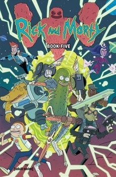 Hardcover Rick and Morty Book Five: Deluxe Edition Book