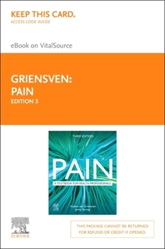 Misc. Pain - Elsevier eBook on Vitalsource (Retail Access Card): Pain - Elsevier eBook on Vitalsource (Retail Access Card) Book