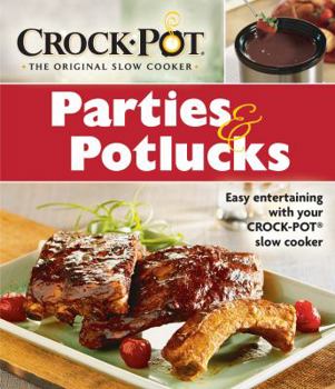 Hardcover Crock-Pot: Parties & Potlucks Cookbook Book