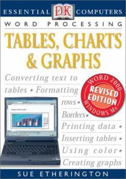 Paperback Tables, Charts & Graphs: Word Processing Book