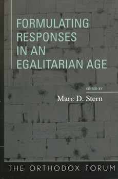 Paperback Formulating Responses in an Egalitarian Age Book