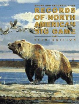 Hardcover Records of North American Big Game, 11th Edition Book