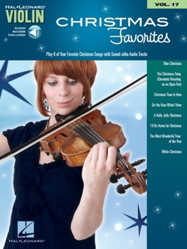 Paperback Christmas Favorites Violin Play-Along Volume 17 Book/Online Audio [With CD (Audio)] Book