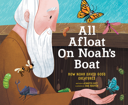Hardcover All Afloat on Noah's Boat: How Noah Saved God's Creatures Book