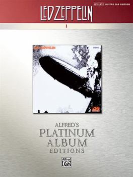 Paperback Led Zeppelin -- I Platinum Guitar: Authentic Guitar Tab Book