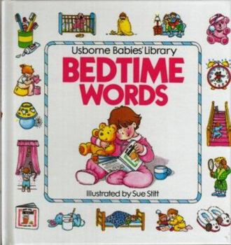 Hardcover Usborne: Library Bedtime Words Book